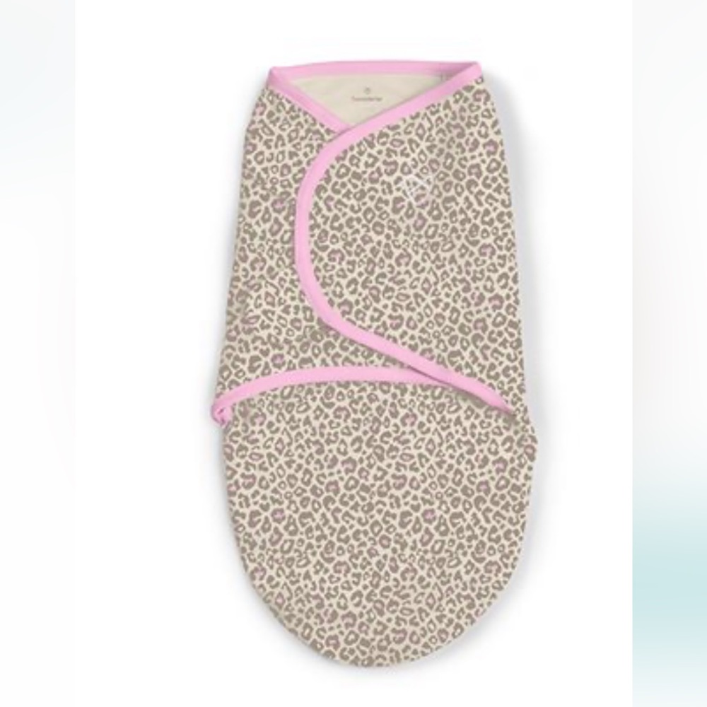 SwaddleMe infant leopard baby girl swaddle
